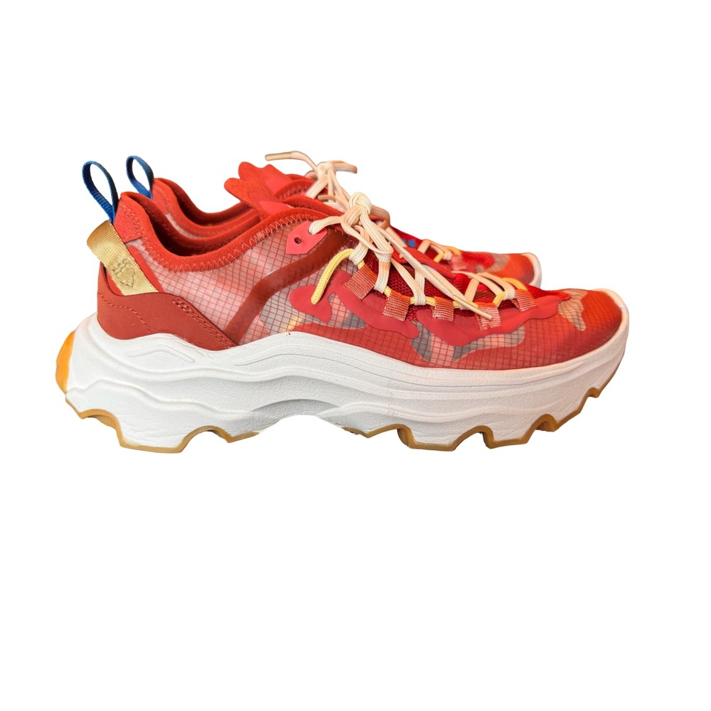 Sorel Kinetic Break Thru Tech Women's 10 Warp Red/Glaze Trail Running Shoe